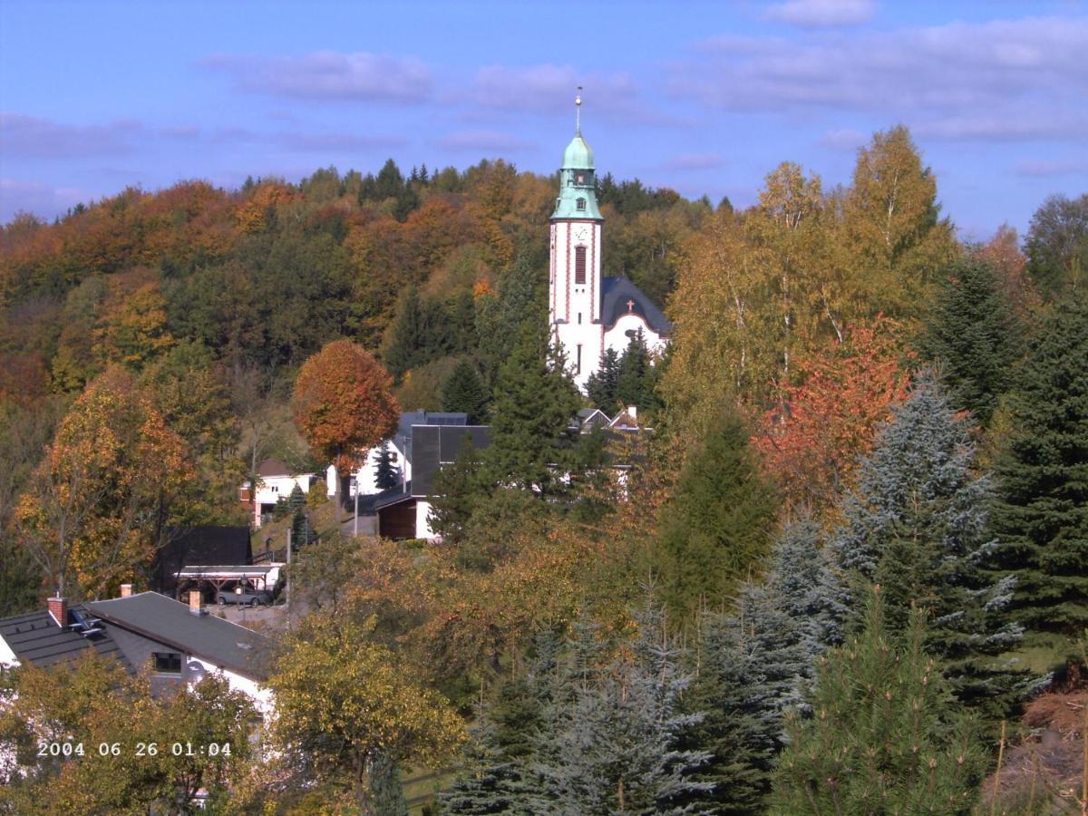 Ferienwohnung Erzgebirge - Pobershau - Mit Schoenem Ausblick, Ruhige, Beste Lage Zewnętrze zdjęcie