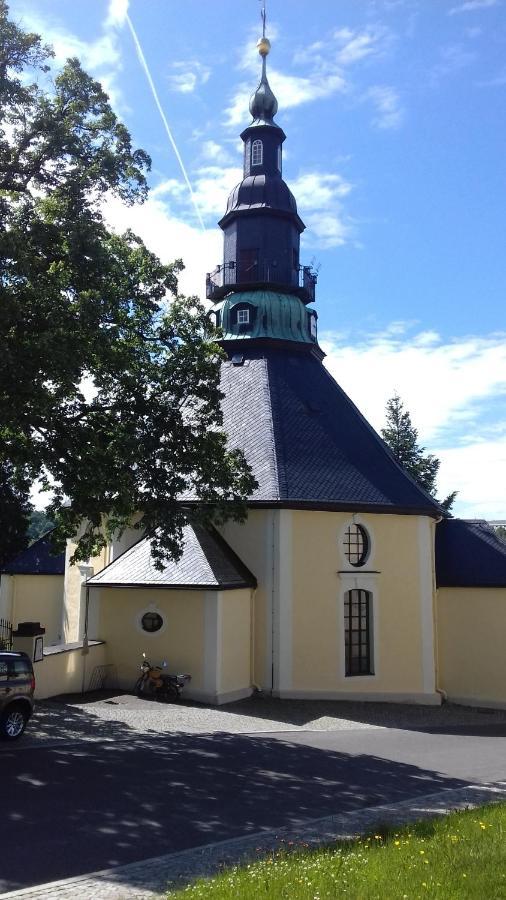Ferienwohnung Erzgebirge - Pobershau - Mit Schoenem Ausblick, Ruhige, Beste Lage Zewnętrze zdjęcie