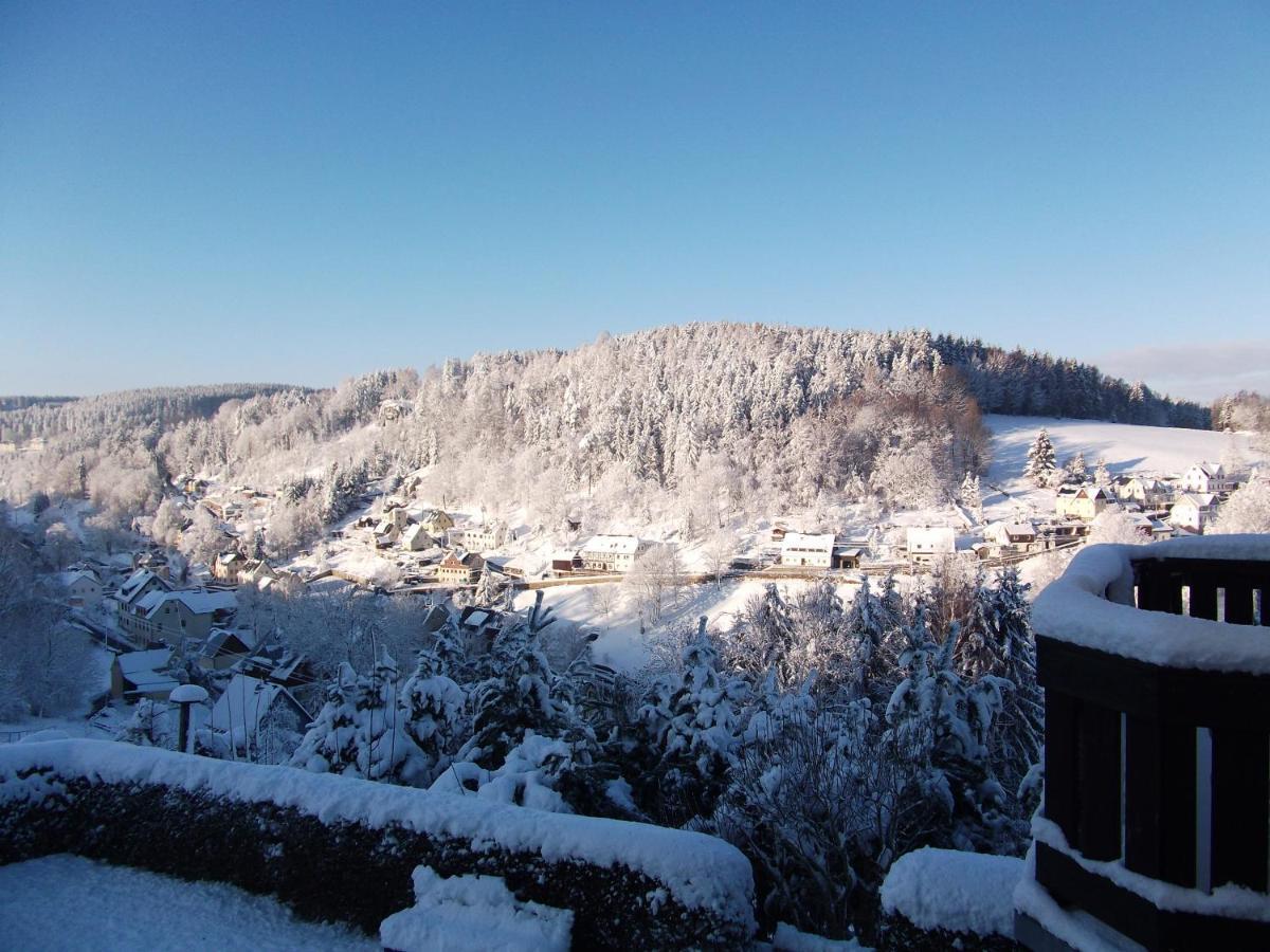 Ferienwohnung Erzgebirge - Pobershau - Mit Schoenem Ausblick, Ruhige, Beste Lage Zewnętrze zdjęcie